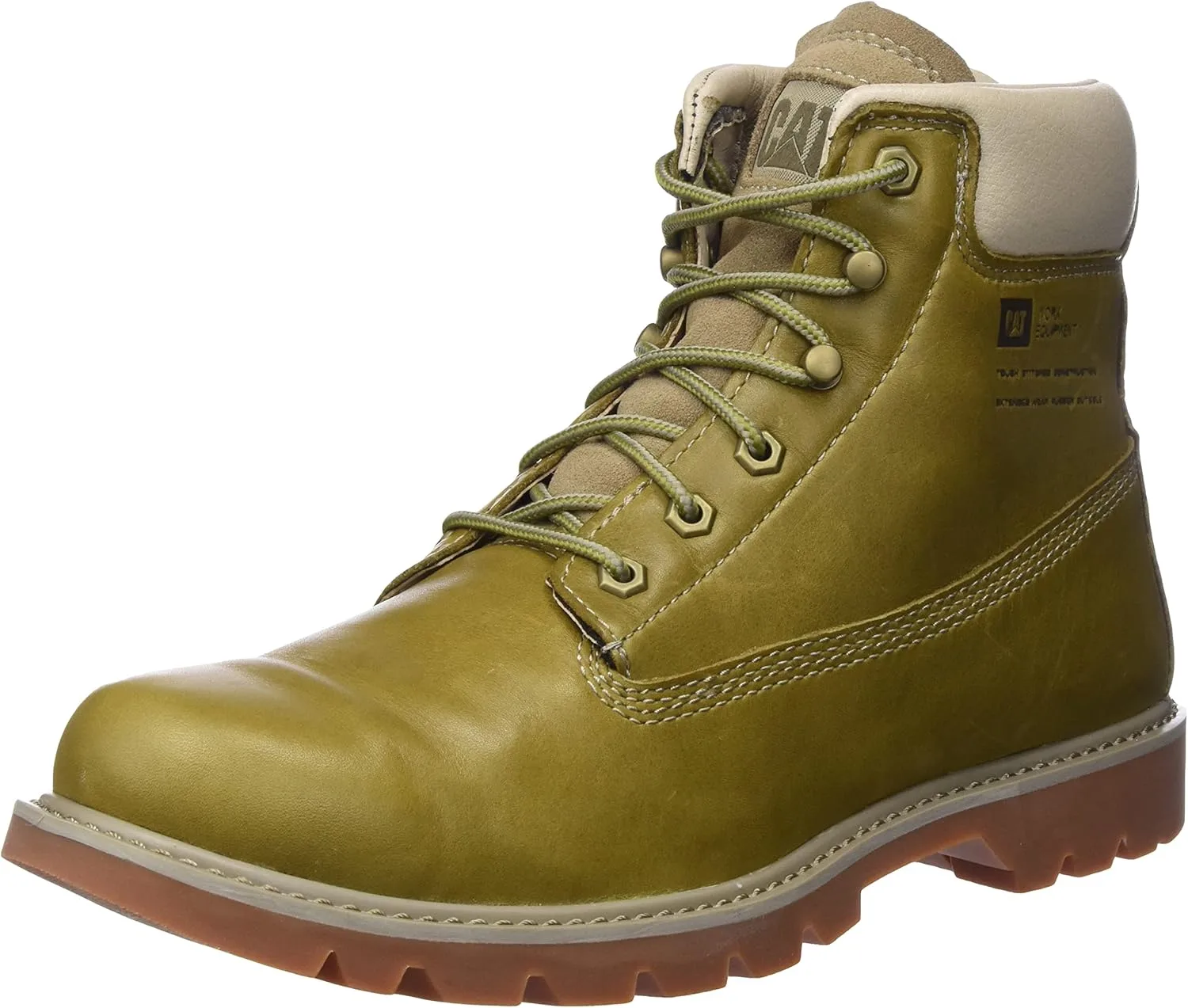 Ботинки CAT Unisex Bruiser 2.0 до щиколотки, оливковый