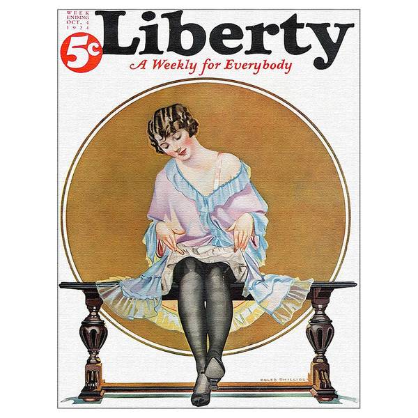 

Фреска LegendArte Liberty Magazine October 1924, многоцветный