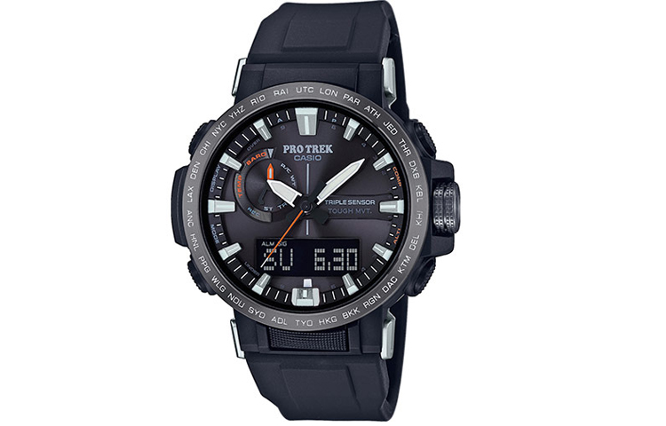

CASIO Часы Men PRO TREK Black Watch PRW-60Y-1AER, Black Dial