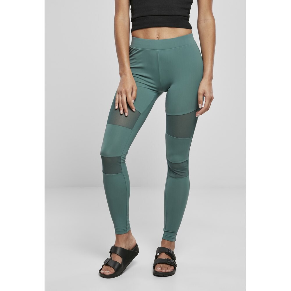 

Леггинсы Urban Classics Tech Mesh, зеленый