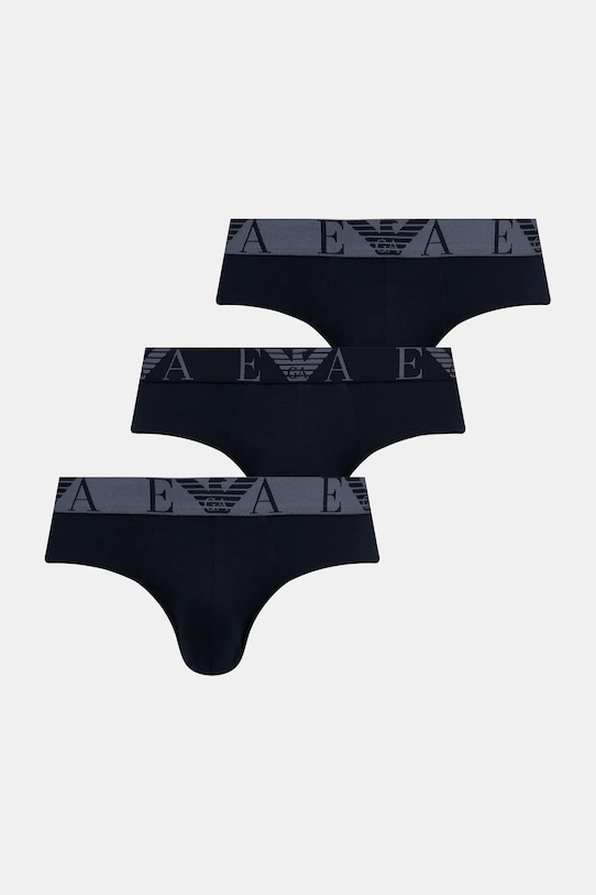 

Трусы 3 шт Emporio Armani Underwear, темно-синий