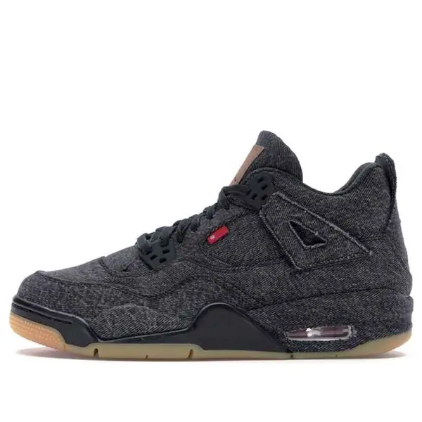 

Кроссовки (bg) 4 x levi's 'black' Air Jordan, черный
