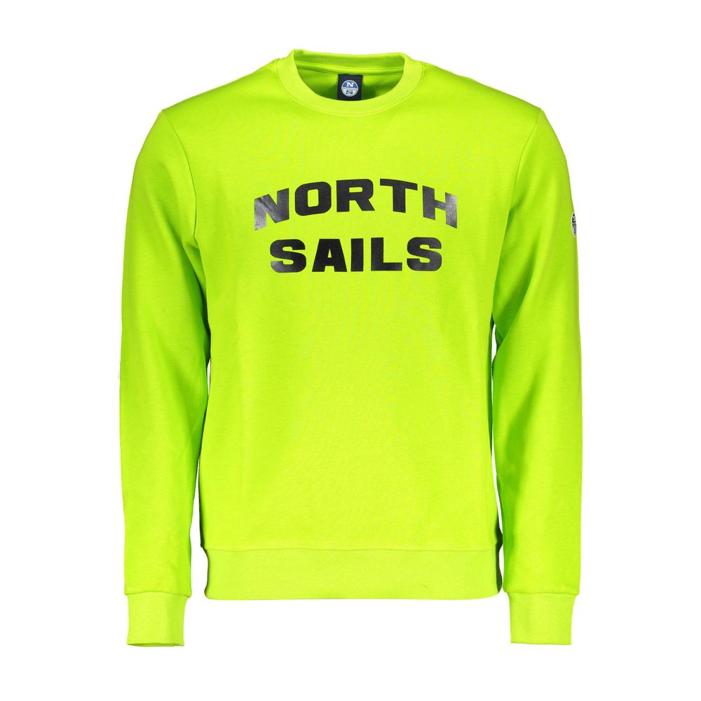 

Зеленый хлопковый свитер North Sails