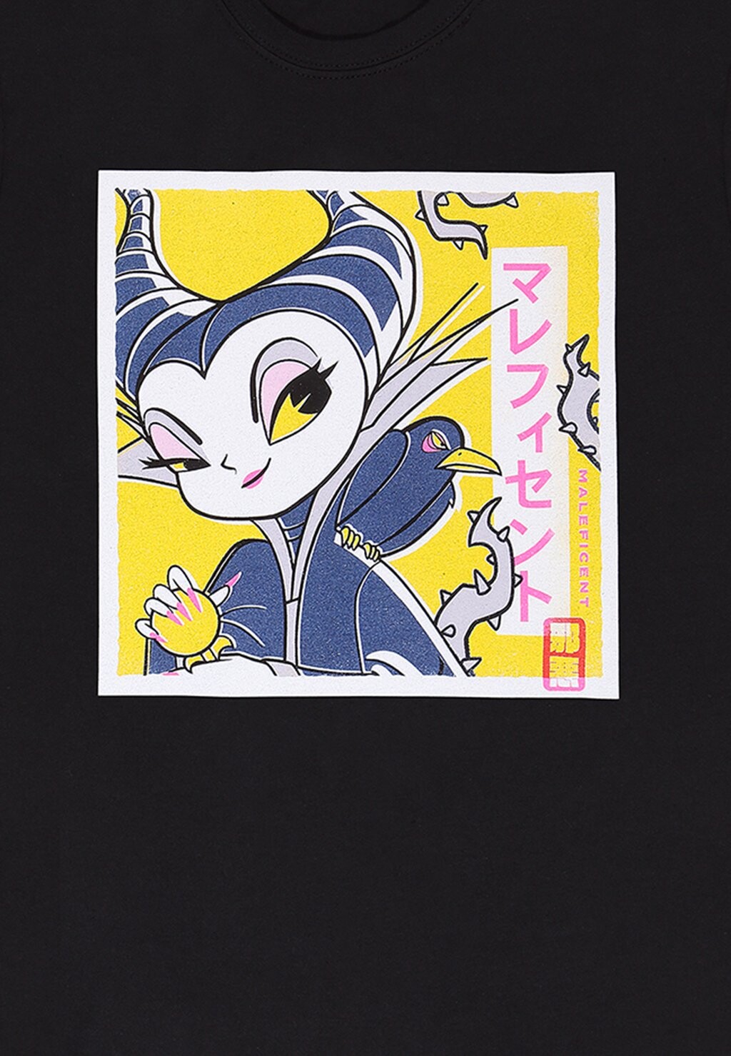 

Футболка с принтом DISNEY MALEFICENT KAWAII Henry Tiger, черный