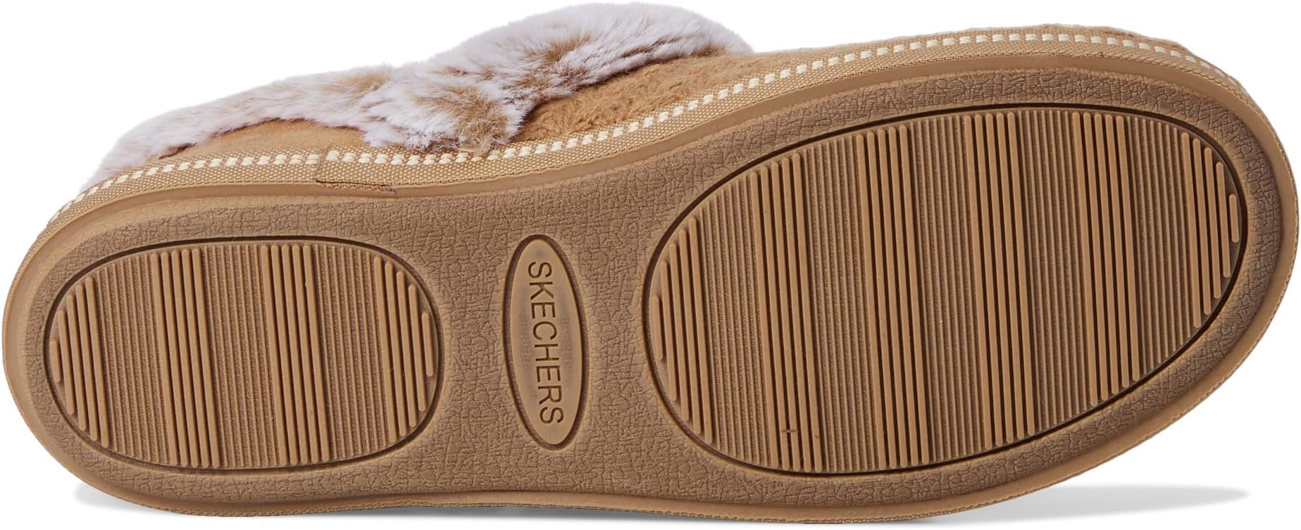 Тапочки SKECHERS Women's Cozy Campfire - Frosty Promise, Tan — фото 3