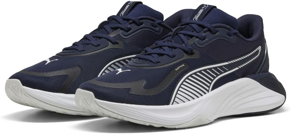 

Кроссовки PUMA Unisex Pwr Hybrid Tr, белый/синий/серый