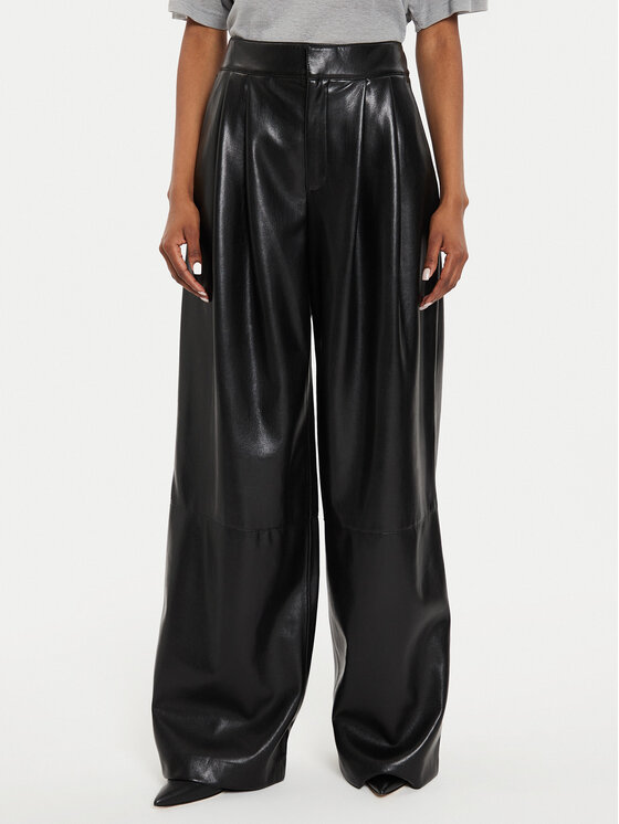 

Брюки из искусственной кожи relaxed fit Tadesa 50518463 Boss, черный