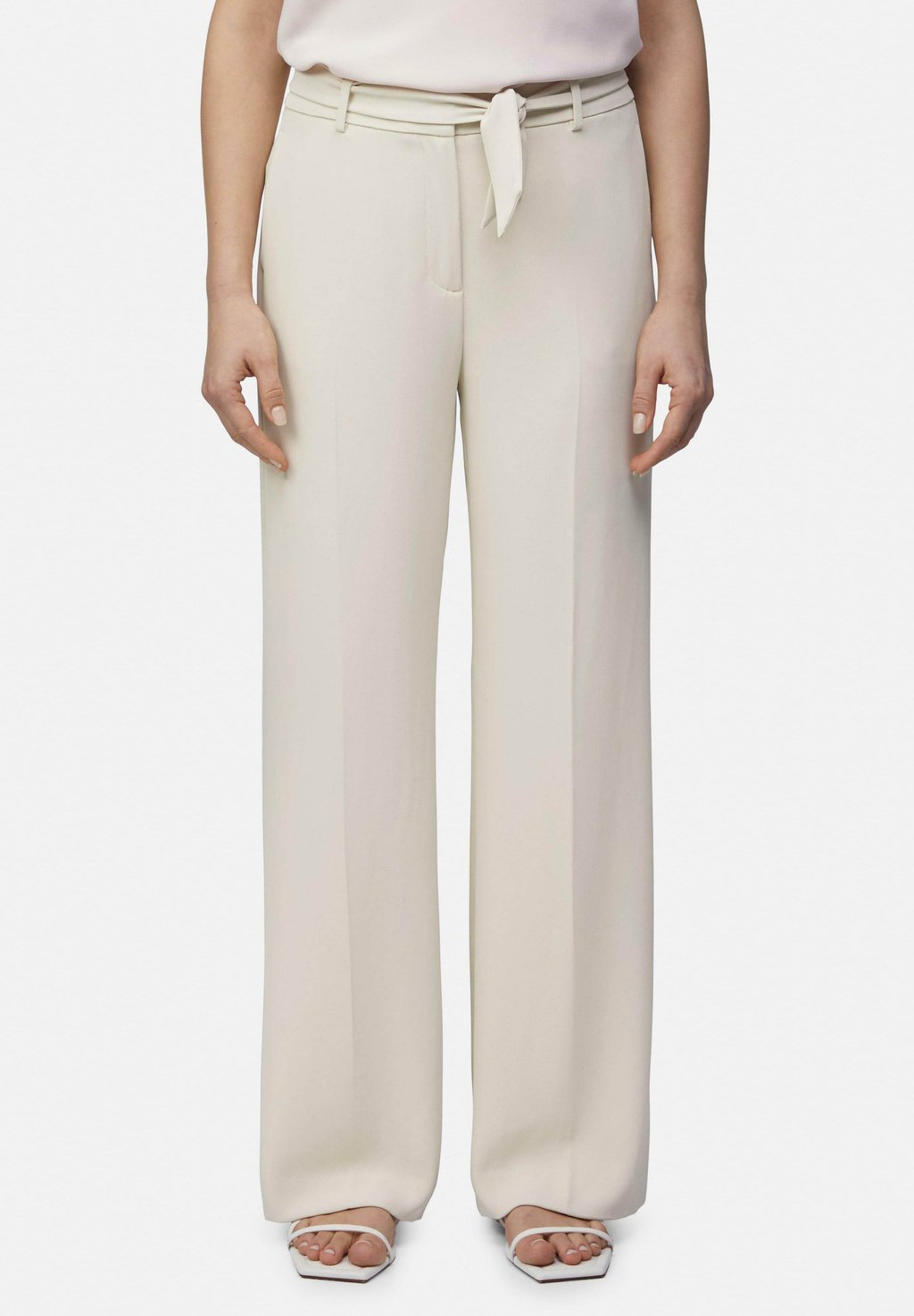 

Брюки FLIESSENDE MIT WIDE LEG comma, песочный