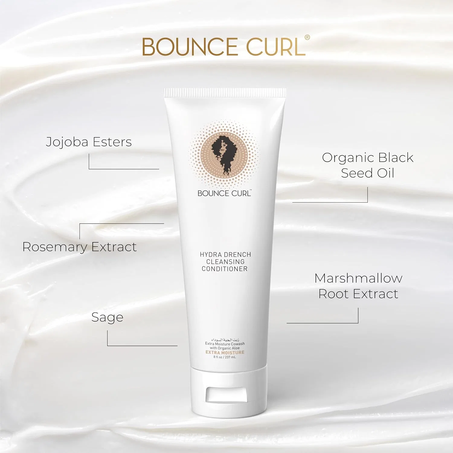 Кондиционер для очищения волос «Hydra Drench» от Bounce Curl Bounce Curl — фото 3