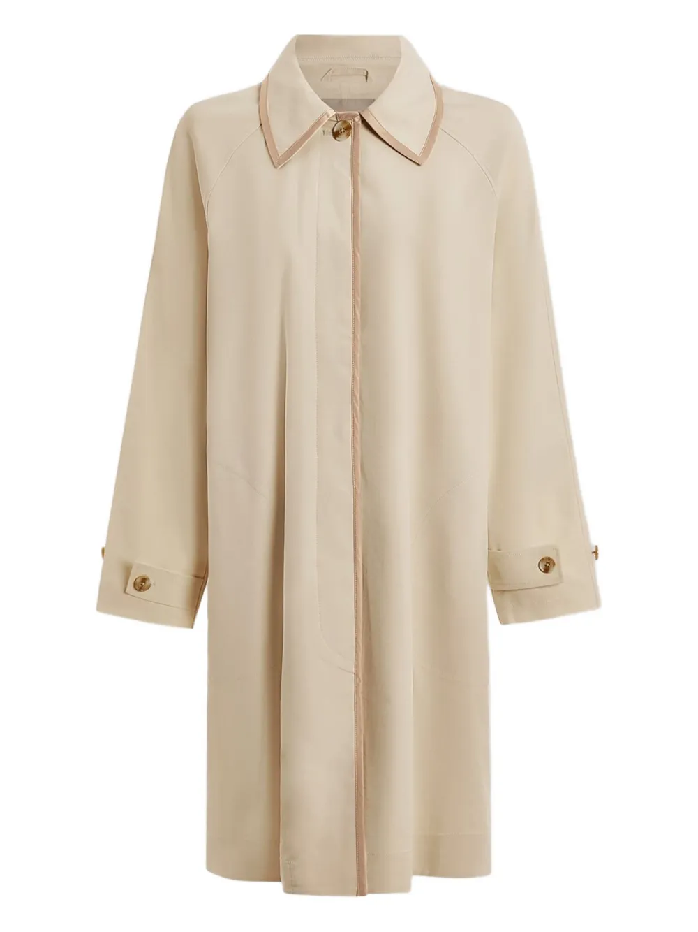 

Пальто Stamford с контрастной отделкой Varley, нейтральный