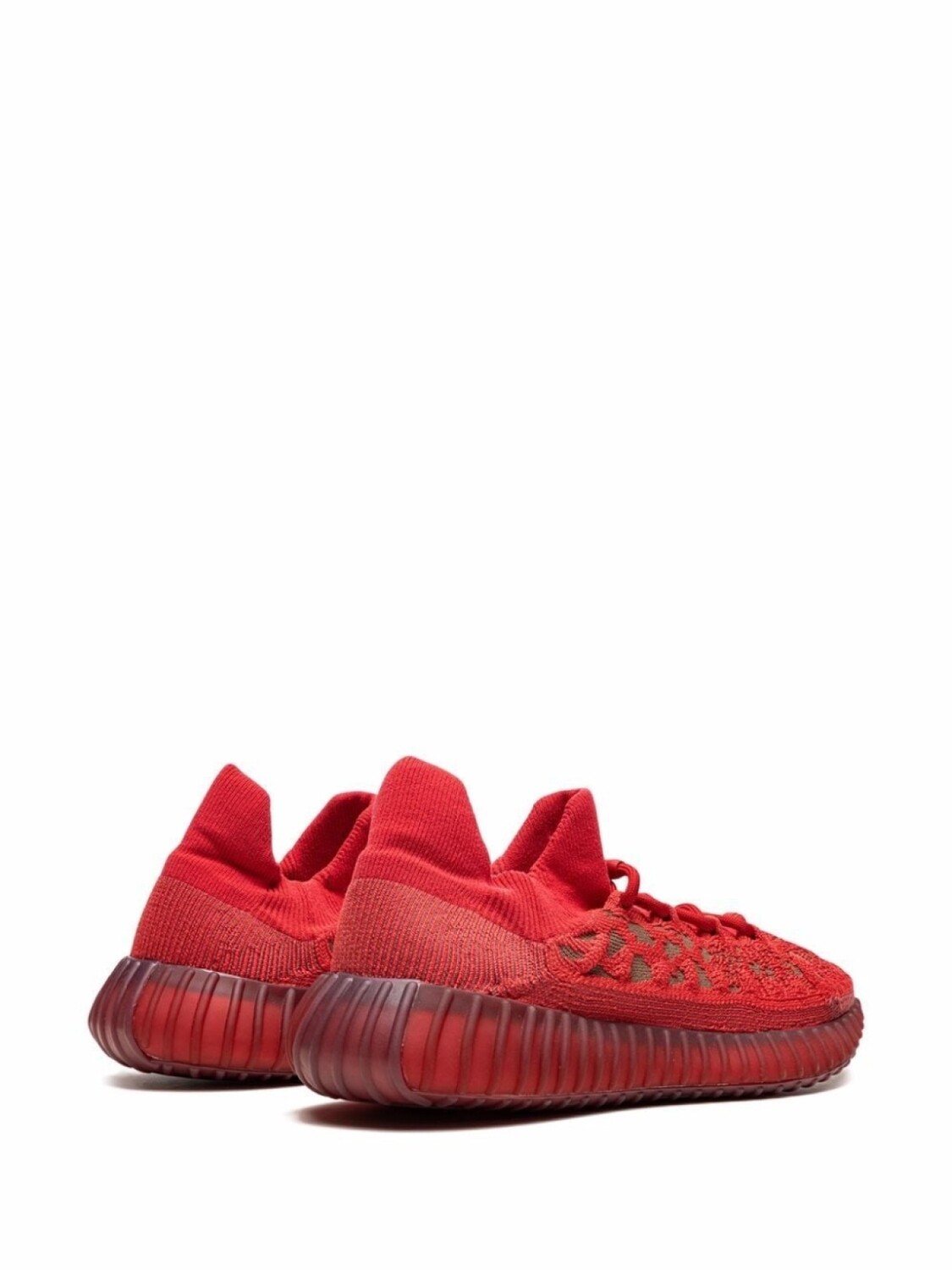 Кроссовки YEEZY Boost 350 V2 CMPCT Slate Red adidas Yeezy, красный — фото 3