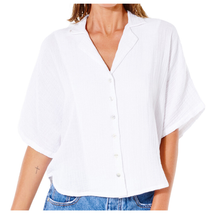 

Блузка Rip Curl Women's Premium Surf S/S Shirt, белый