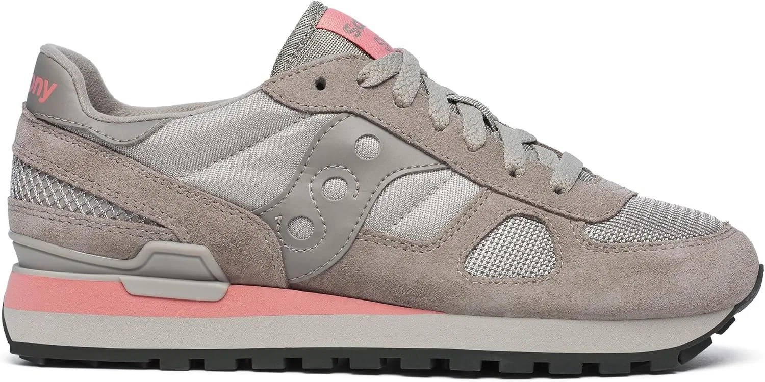 Кроссовки Saucony серые Original Shadow