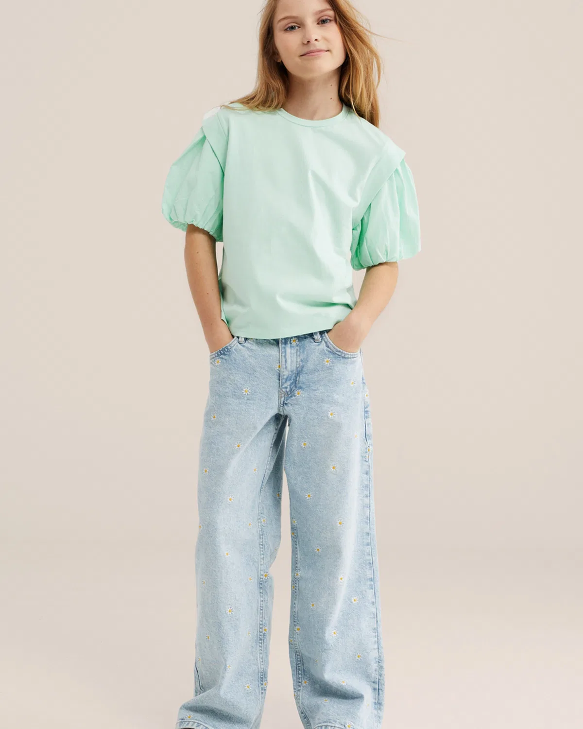 Футболка We Fashion, Mint — фото 4