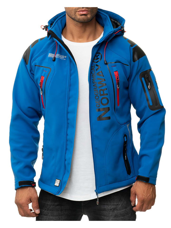 

Geographical Norway Куртка из софтшелла размера XXXL, королевский синий