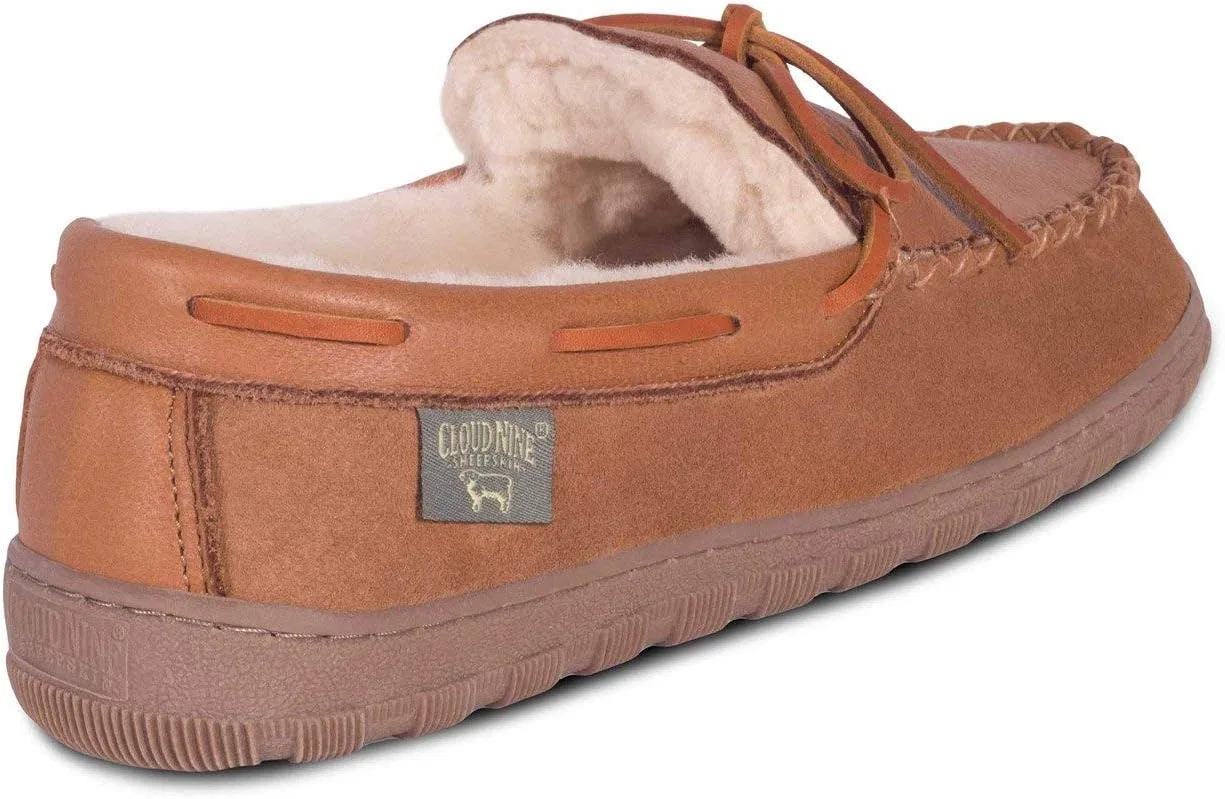 Тапочки из овчины, натуральный утеплитель, Chestnut Cloud Nine Sheepskin — фото 3