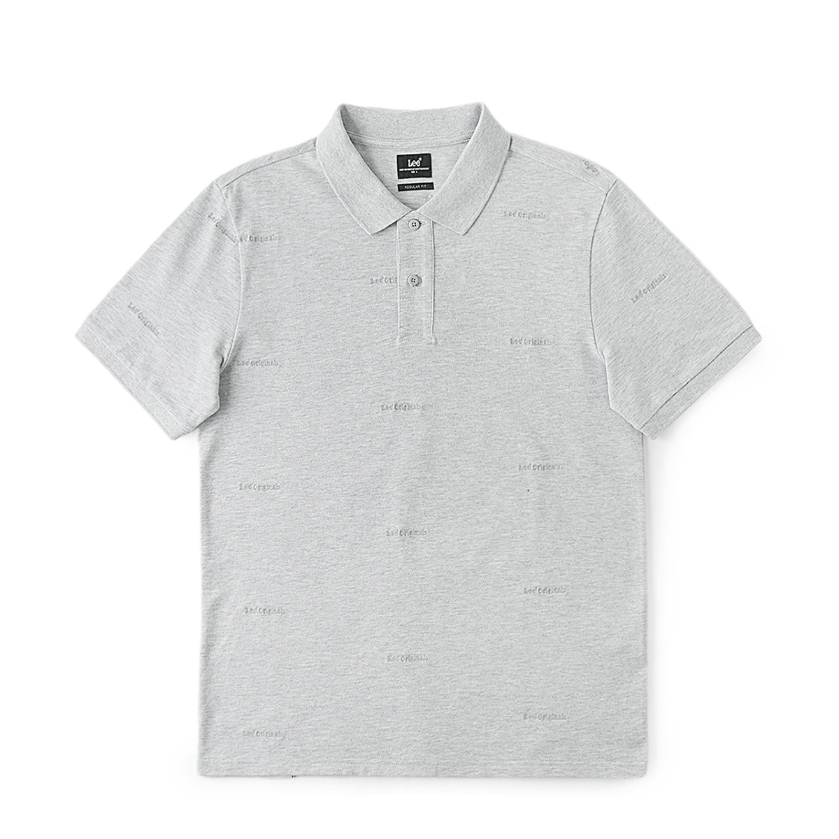 

Поло для мужчин Heather Gray Lee, серый