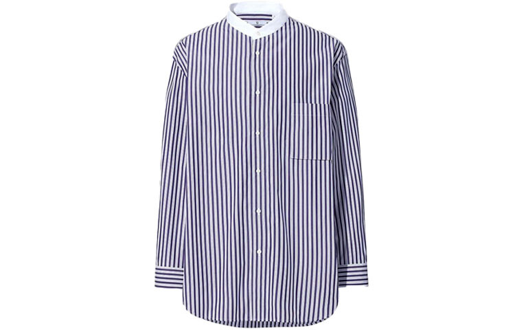 

Мужская рубашка Jil Sander X Sea Blue Uniqlo, цвет Sea Blue