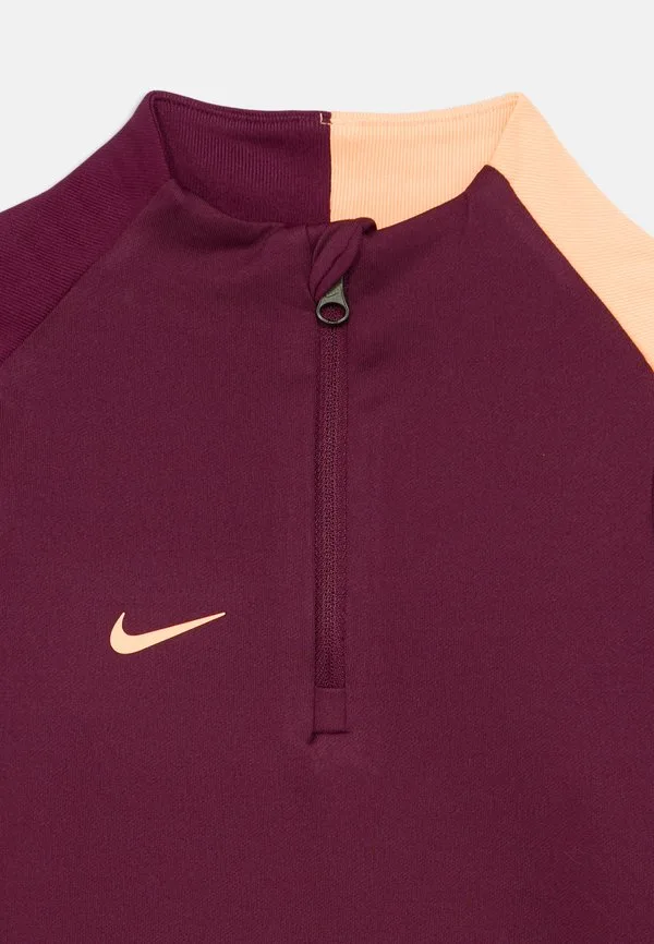 Футболка с длинными рукавами Nike Performance, Bordeaux/Orange Pulse — фото 3