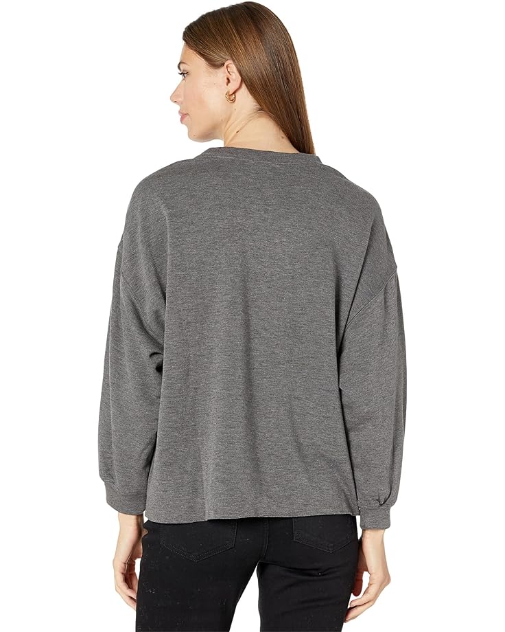 

Толстовка Dylan by True Grit Madison Lux Fleece Crew Neck Sweatshirt, черный