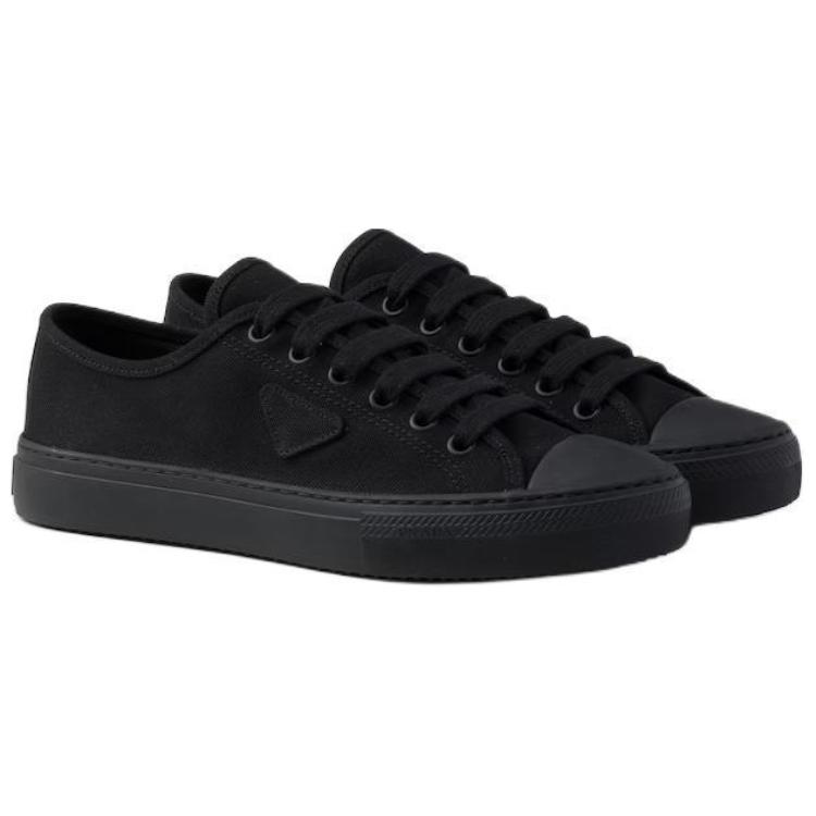 Кроссовки для скейтбординга Hemp Low Top мужские черные PRADA — фото 3