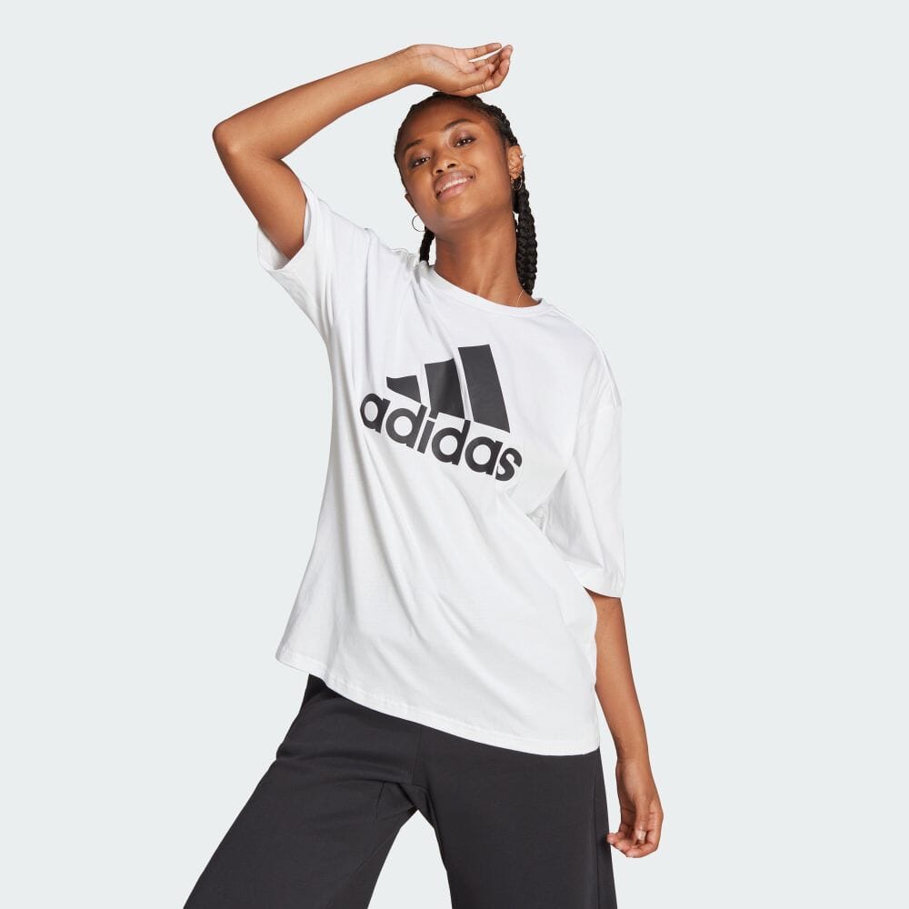 

Футболка Adidas Essentials Big Logo T-shirt, цвет White/Black