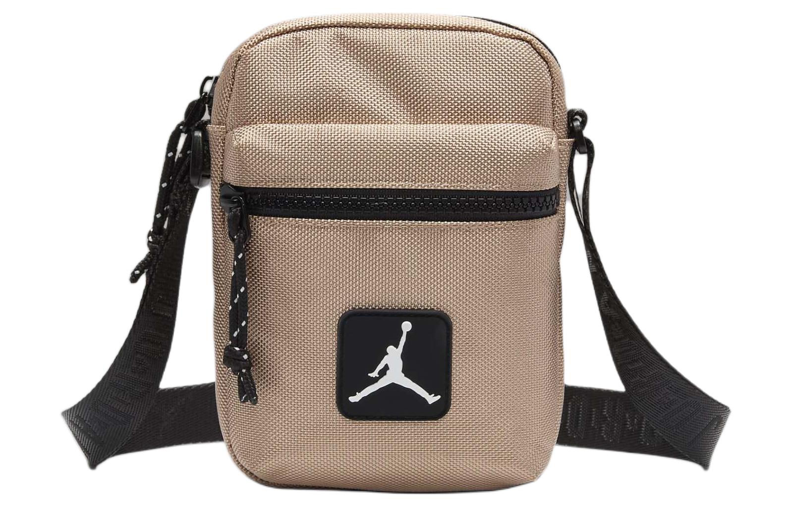 

Jordan Полиэстеровая сумка через плечо унисекс темно-коричневая, Dark Brown