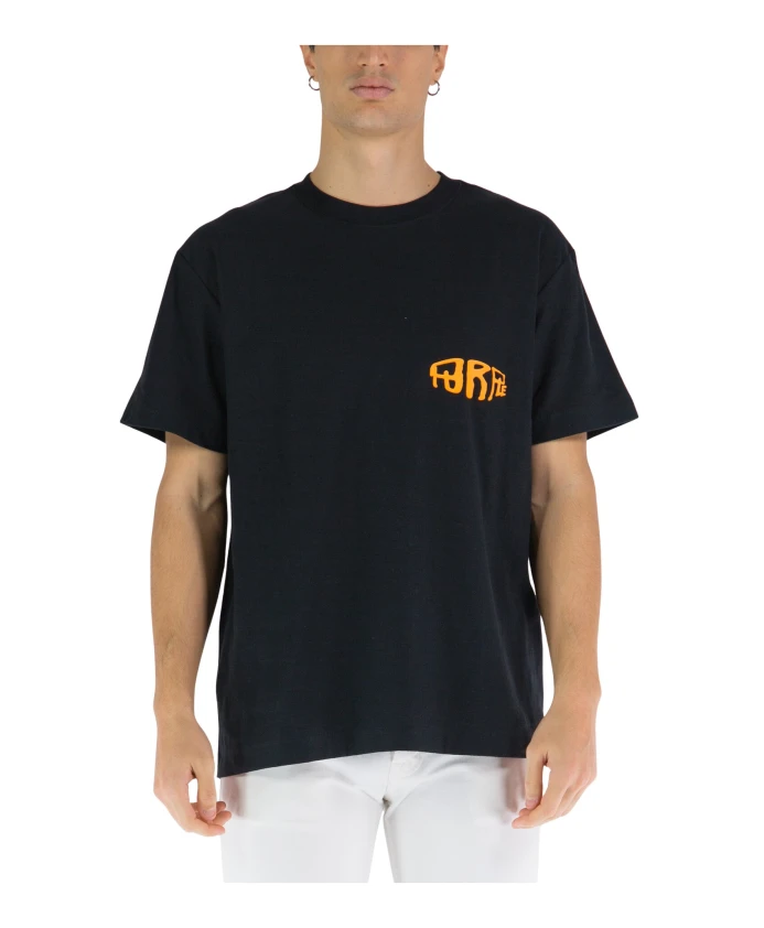 

Повседневная трехслойная хлопковая футболка Purple Brand, черный