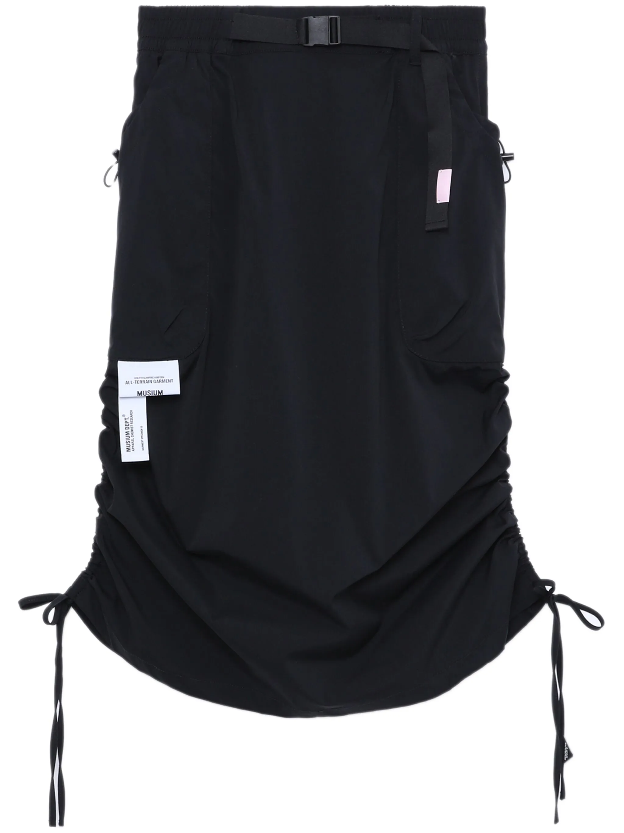 

Юбка миди с поясом Musium Div., черный