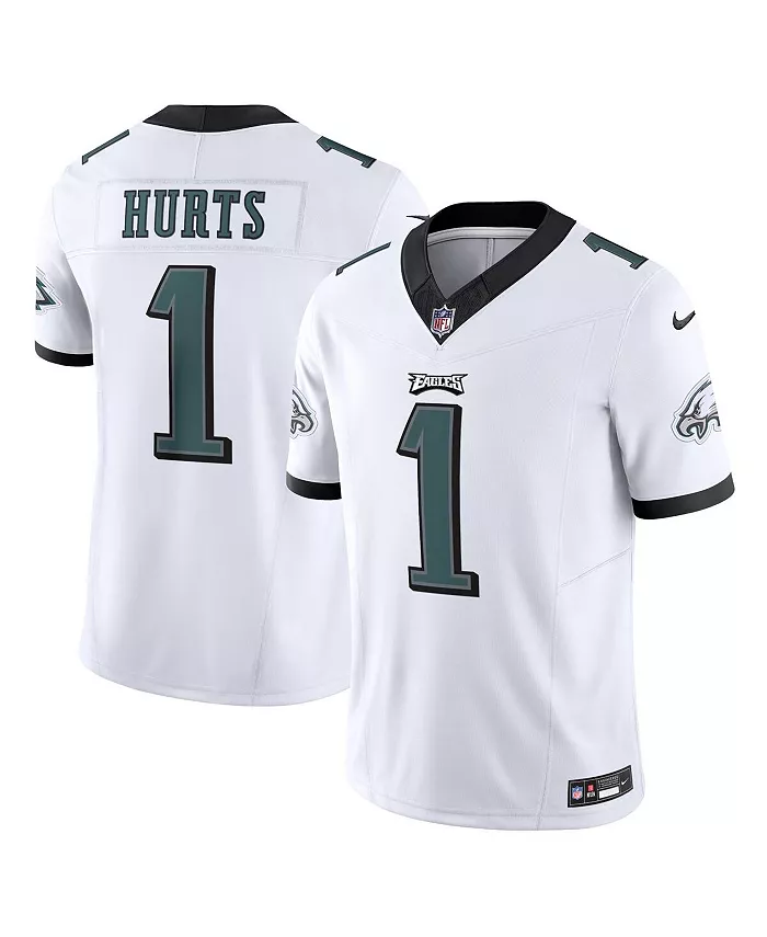 

Мужская лимитированная джерси Jalen Hurts Philadelphia Eagles Vapor F.U.S.E Nike, белый
