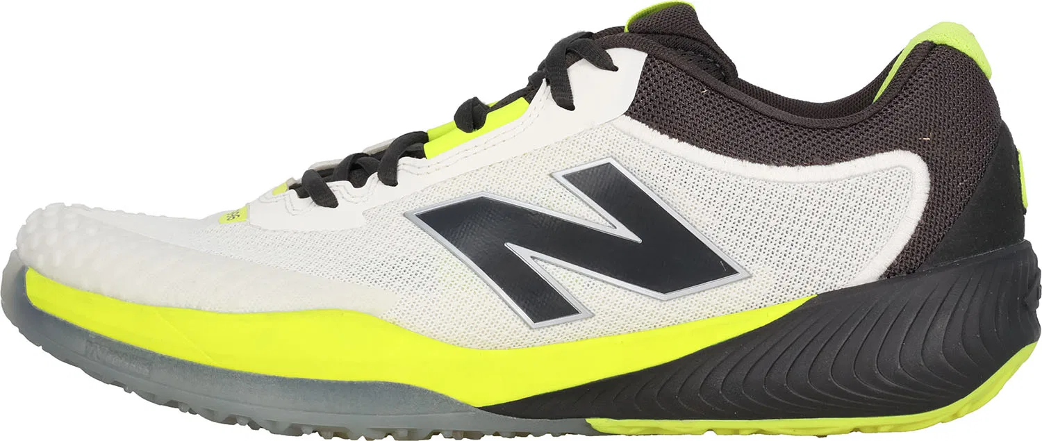 Мужские теннисные кроссовки «FuelCell 996 V6 O» от New Balance, White/Yellow — фото 3