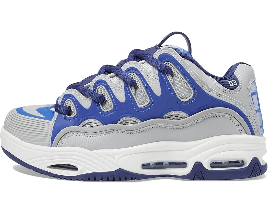 Кроссовки Osiris D3 2001, Grey/Blue/BlackSee Less — фото 4