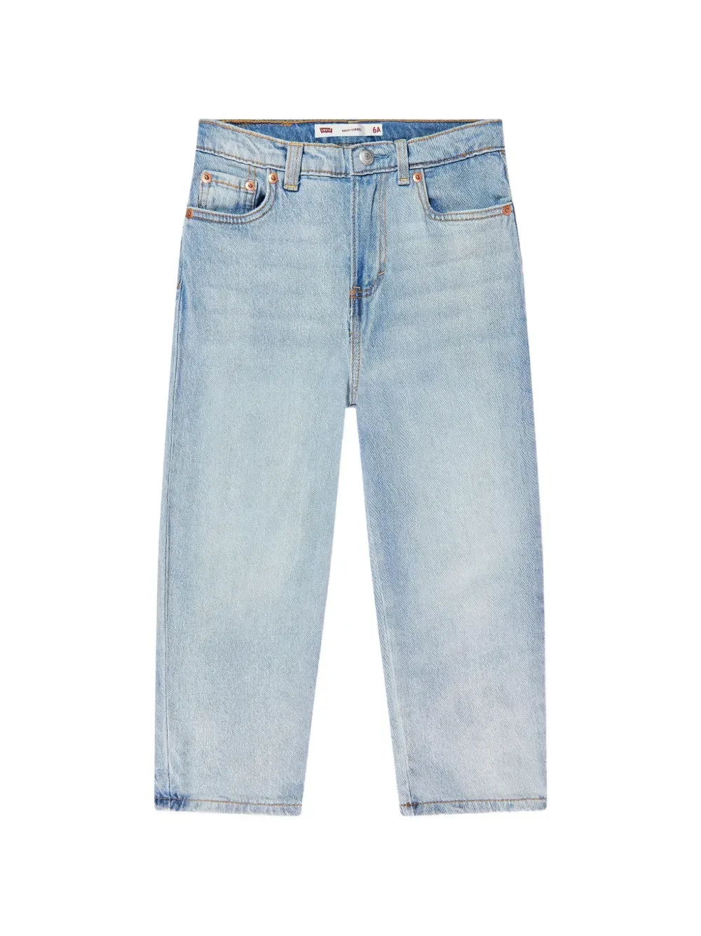 Широкие джинсы-бочонки Levi'S Kids, синий