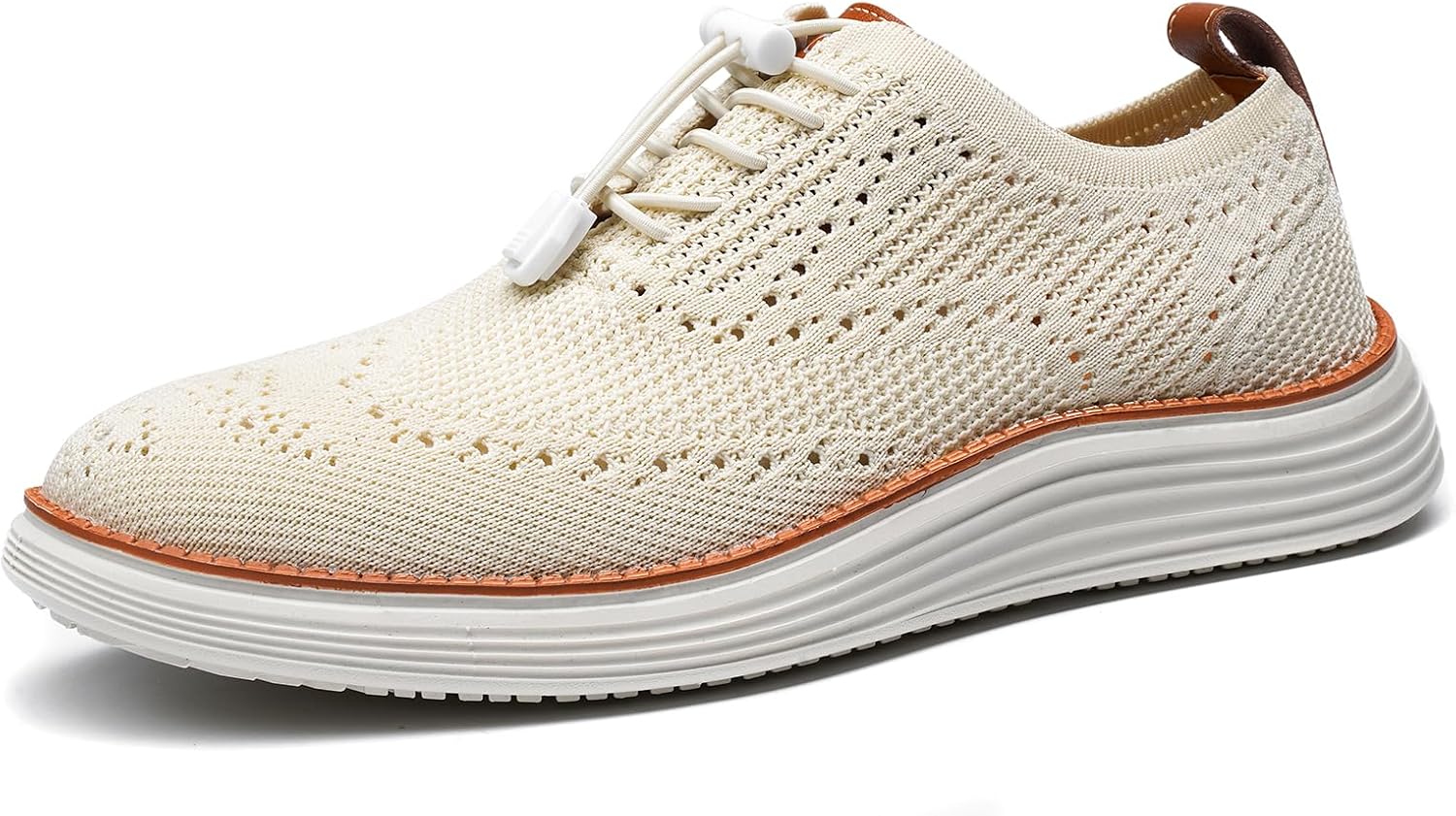 

Мужские легкие повседневные кроссовки, туфли-оксфорды, деловые ходовые туфли, лоферы, удобные, дышащие, с поддержкой свода стопы Gsohino, белый