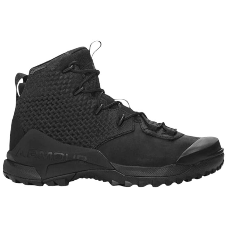 

Высокие походные ботинки мужские черные Under Armour