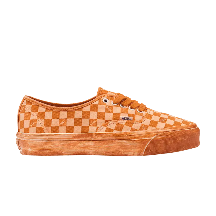 

Кроссовки Vans Premium Authentic 44 Dip Dye Checkerboard - Marmalade Orange, оранжевый