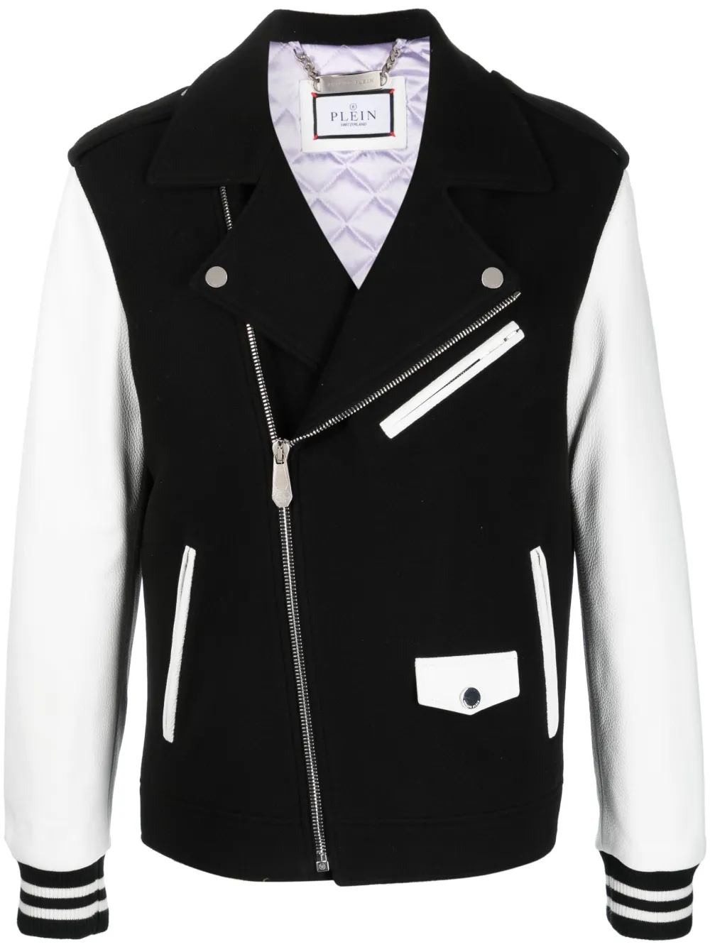 

Байкерская куртка Philipp Plein, черный