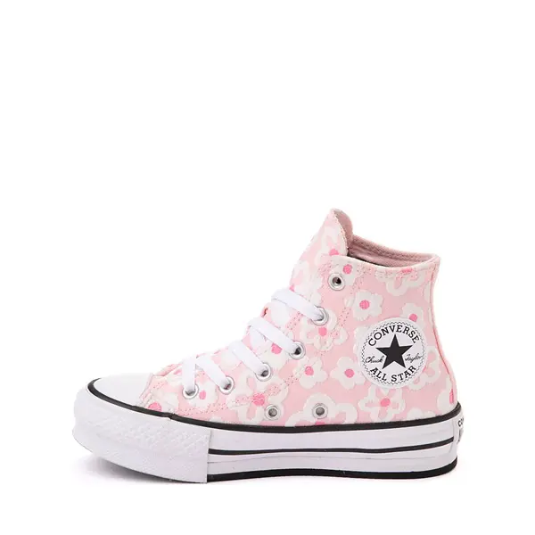 Кроссовки Converse Chuck Taylor All Star Hi Lift - Big Kid, розовый — фото 2