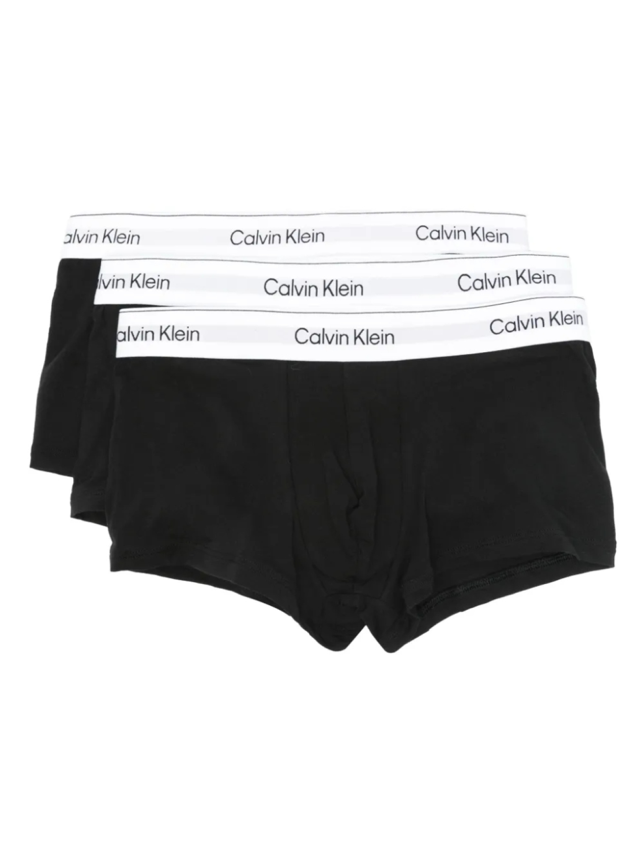 

Calvin Klein комплект из трех трусов-брифов с логотипом, черный