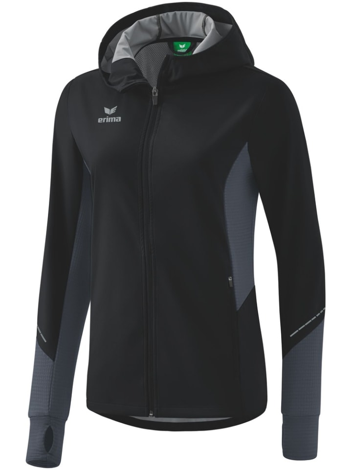 

Тренировочная куртка "Racing Running Jacket" черного цвета erima