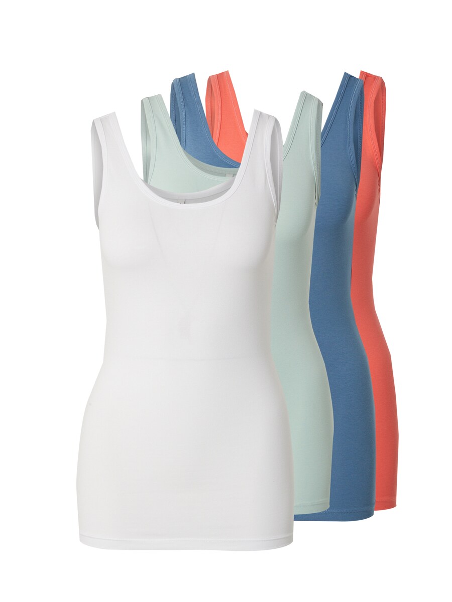 

Топ ONLY ONLLIVE LUV, цвет Gentian/Pastel green/Light red/White