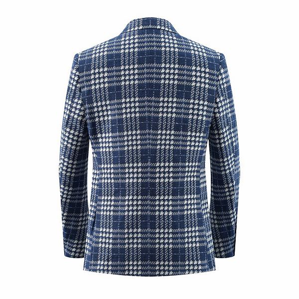 Блейзер для мальчиков slim fit buffalo plaid Elie Balleh — фото 2