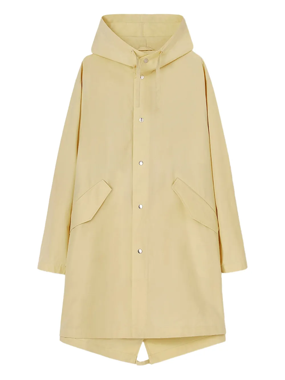 

Парка с капюшоном и логотипом JIL SANDER, желтый