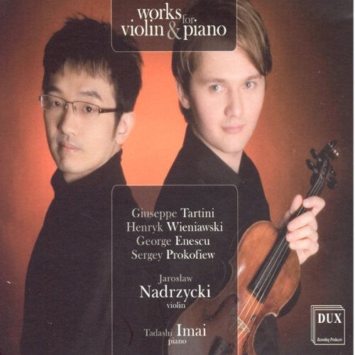 

CD диск Tartini / Nadrzycki / Imai: Works for Violin & Piano