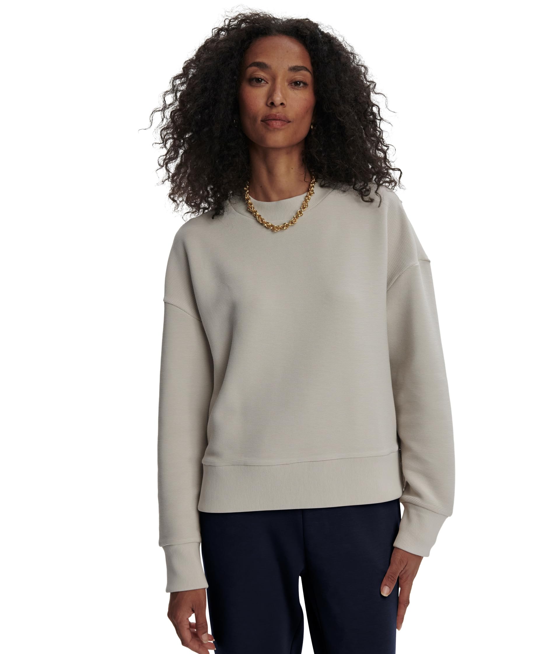 

Свитер Varley Addelyn Sweat, Silver Grey