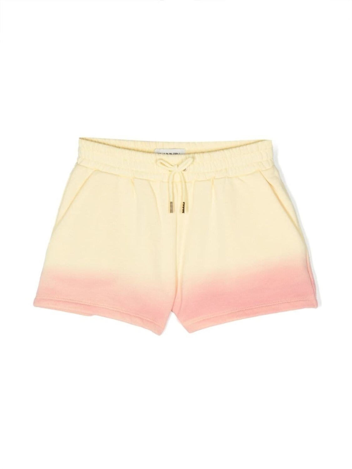

Lanvin Enfant спортивные шорты с эффектом омбре, желтый