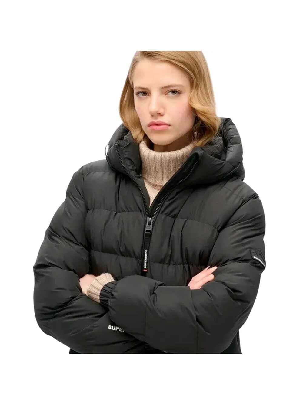 

Пуховик-Пуховик Superdry, черный