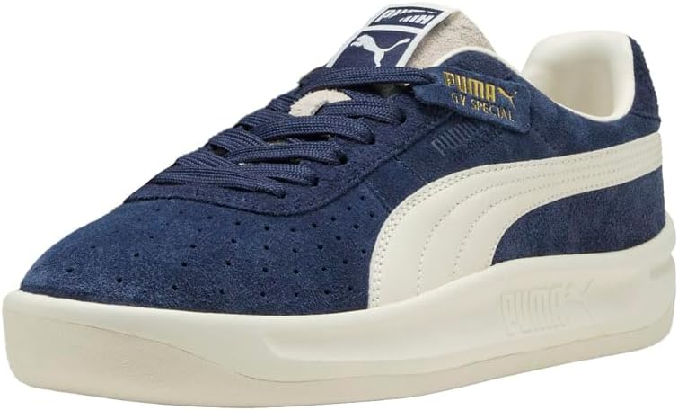 Мужские кроссовки PUMA Gv Special из замши на шнуровке, повседневные - синие — фото 2