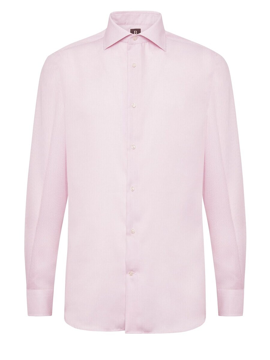 

Рубашка Boggi Milano Slim fit Button Up, розовый