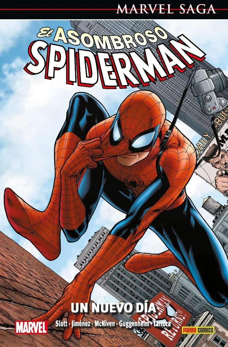

Reedición marvel saga el asombroso spiderman 14. un nuevo día (PANINI ESPAÑA S.A.)
